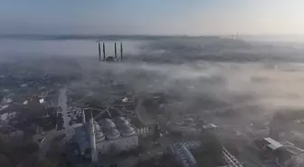 Edirne'de Sis, Selimiye Camii'ni Kapladı