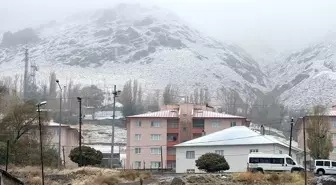 Van'ın Başkale ve Bahçesaray İlçelerinde Kar Yağışı Etkili Oldu