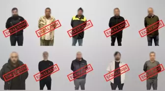 Kırmızı bültenle ve ulusal seviyede aranan 10 suçlu yurda getirildi