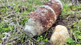 Patlamamış Top Mermisi Mantar Toplarken Bulundu, Jandarma Tarafından İmha Edildi