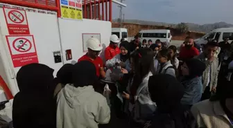 Enerji ve Tabii Kaynaklar Bakanlığı Gabar'da öğrencileri ağırladı