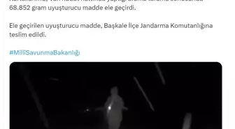 Van Hudut Hattında 68 Kilo Uyuşturucu Ele Geçirildi