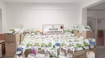 Van'ın Başkale İlçesinde Gümrük Kaçağı Malzemeler Ele Geçirildi