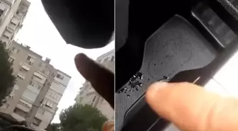 2 milyonluk sıfır araç ilk yağmurda su aldı