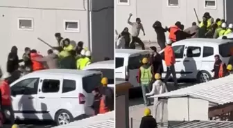 Ankara'da inşaat işçileri arasında taşlı sopalı kavga
