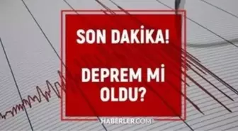 Bursa'da deprem mi oldu? SON DAKİKA! 17 Kasım Bursa'da az önce nerede deprem oldu?