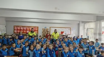 Kırklareli'nde Öğrencilere Trafik Eğitimi Verildi