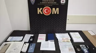 Kırşehir'de Tefecilik ve Nitelikli Dolandırıcılık Operasyonu: 4 Tutuklama