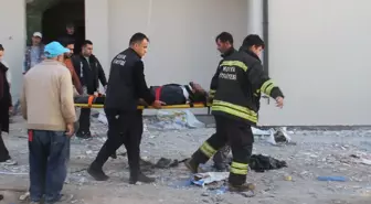 Beyşehir'de İnşaatta Asansör Boşluğuna Düşen Kişi Yaralandı