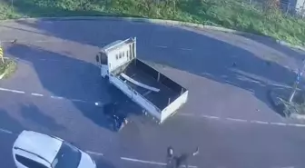 Tekirdağ'da Motosiklet-Kamyonet Kazası: Bir Yaralı