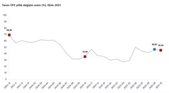Ekim Ayında Tarım Ürünleri Üretici Fiyatlarında Artış
