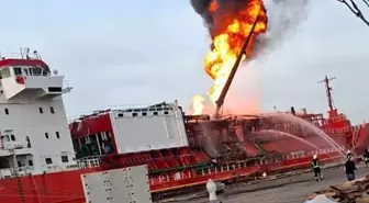 Türk tanker gemisine Ukrayna'da dron saldırısı