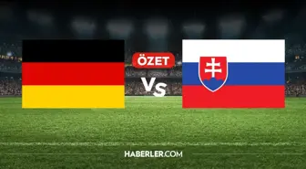 Almanya Slovakya maç özeti izle! (VİDEO) Almanya Slovakya golleri izle, kim attı?
