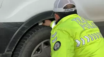 Bolu Dağı'nda Kış Lastiği Uygulaması Başladı