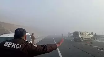 Erzurum ve Kars'ta Yoğun Sis ve Kazalar