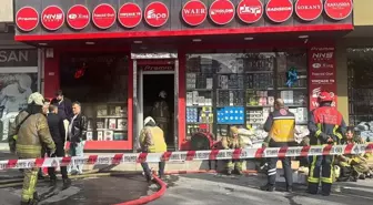 Bağcılar'da İSTOÇ Ticaret Merkezi'nde Yangın