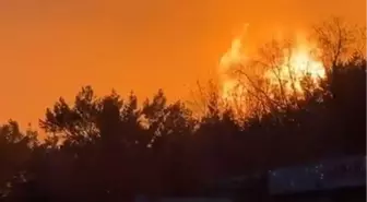 Rusya'nın Omsk Bölgesinde Doğal Gaz Boru Hattında Patlama