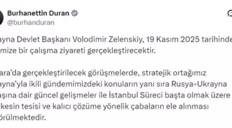 Ukrayna Devlet Başkanı Zelenskiy Türkiye'ye Çalışma Ziyareti Gerçekleştiriyor