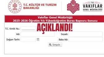 VGM BURS SONUÇLARI: VGM burs sonuçları nereden ve nasıl öğrenilir? VGM bursu ne kadar?