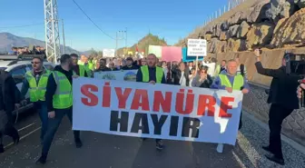 Artvin'de Siyanür Havuzlarına Karşı Büyük Eylem
