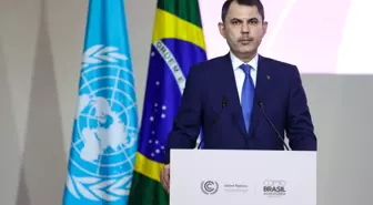 Bakan Kurum, COP30'da Türkiye'nin Ulusal Katkı Beyanı'nı açıkladı