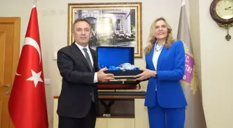 Danıştay Başsavcısı Cevdet Erkan, AİHM Eski Yargıcı Julia Laffranque ile Görüştü