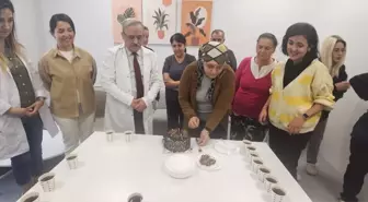 Defne Devlet Hastanesi'nde Palyatif Bakım Hastalarına El Sanatları Kursu