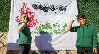 Eğil'de Öğrencilerden Filistin'e Destek Etkinliği