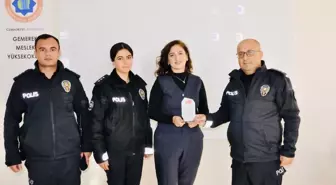 Gemerek Emniyet Müdürlüğü'ne Halkla İlişkiler Semineri