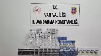 Van'da 2 Bin Paket Kaçak Sigara Ele Geçirildi