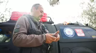 Çanakkale'de Dronlu Bekçi Zeytinlikleri Koruyor