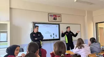 Bitlis'te Öğrencilere Trafik Kuralları Eğitimi