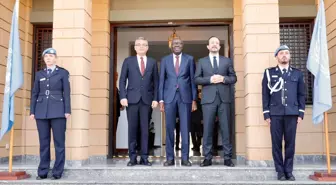 KKTC ve GKRY Liderleri BM Temsilcisi Eşliğinde Bir Araya Geldi