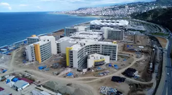 Trabzon Şehir Hastanesi Projesinin Yüzde 80'i Tamamlandı