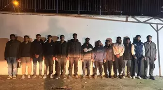 Edirne ve Kırklareli'nde 16 Düzensiz Göçmen Yakalandı