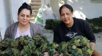 Kadınlardan Noel Çelenkleri İhracatı: 1,5-2 Milyon Dolar Gelir Bekleniyor