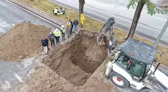Kayseri'de Kartal Kavşağı Projesi için Atık Su Deplase Çalışmaları Başladı
