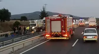 Akhisar'da Zincirleme Trafik Kazası: Bir Ölü, 8 Yaralı