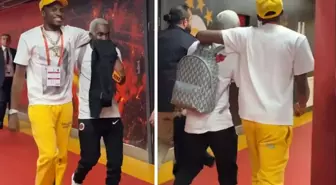 Osimhen ve Onyekuru'nun maç sonu görüntüsü tepki çekti