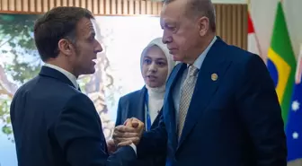 Cumhurbaşkanı Erdoğan, G20 Zirvesi'nde Macron ile görüştü! İşte masadaki konular