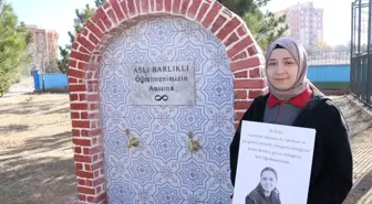 Kayseri'de Öğretmen Aslı Barlıklı'nın Adı Çeşme ile Yaşatılıyor
