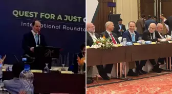 Erbakan'ın 8 dakikalık konuşması Pakistan'daki konferansa damga vurdu