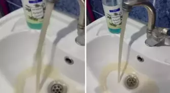 Vatandaşlar isyan etti! Su değil çamur akıyor