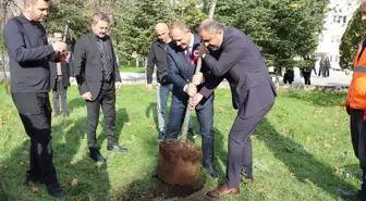 Kırklareli'de 24 Kasım Öğretmenler Günü'nde Fidan Dikimi