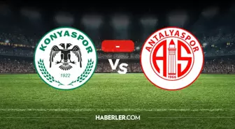 Konyaspor Antalyaspor maçı kaç kaç, bitti mi? MAÇ SONUCU! Konyaspor Antalyaspor golleri kim attı, canlı maç anlatımı!
