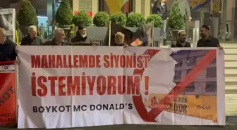 Üsküdar'da McDonald's Protestosu 50. Gününde Devam Ediyor