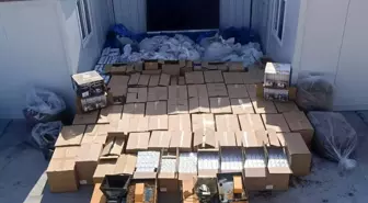 Aydın ve İzmir'de Kaçak Sigara Operasyonu: 5 Gözaltı