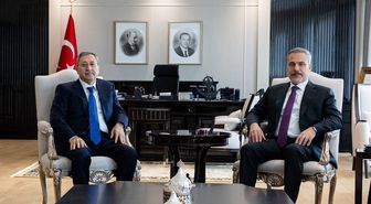 Hakan Fidan, Azerbaycan Cumhurbaşkanı Temsilcisi ile Görüştü