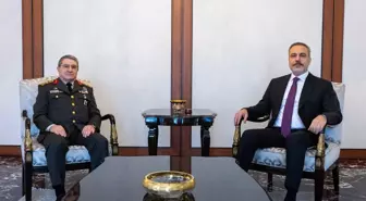 Dışişleri Bakanı Hakan Fidan, Genelkurmay Başkanı Bayraktaroğlu'nu Kabul Etti