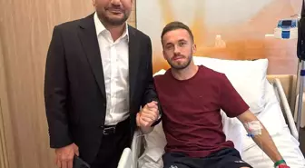 Ertuğrul Doğan'dan Edin Visca'ya Geçmiş Olsun Ziyareti